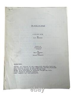 The trial of Ripley by Dan O'Bannon movie TV script play