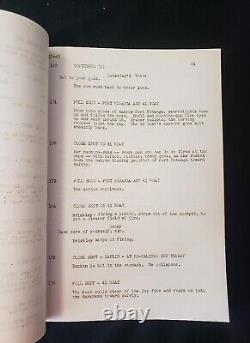 They Were Expendable 1945 Vintage Movie Script, PT Boats, John Wayne, John Ford