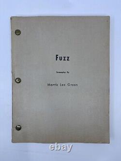This Rebel Breed 1950s Original Script Fuzz Morris Lee Green COPloitation Film