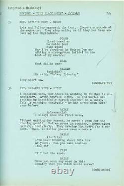 Thomas B Costain BLACK ROSE Original screenplay for the 1950 film 1949 #144415