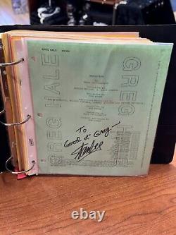 Thor Movie Original Script With All Revisions Signed By Stan Lee Rare