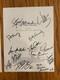 Three Stooges Movie Signed Script Cover With 14 Cast & Crew Signatures Jsa Loa