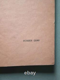 Three's A Crowd (1969) Larry Hagman Sex Farce Movie Script