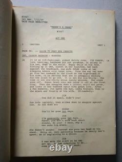 Three's A Crowd (1969) Larry Hagman Sex Farce Movie Script