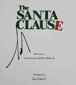 Tim Allen Scott Calvin Signed Full Movie Script The Santa Clause 1994 ACOA