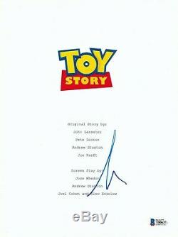 Tim Allen Signed Toy Story Full Movie 126 Page Script Autograph Beckett Bas Coa