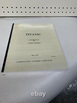Titanic A Screenplay by James Cameron (1996) Revised Original Film Script RARE