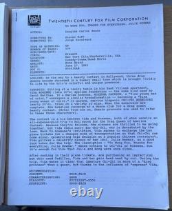 To Wong Foo, Thanks for Everything! Julie Newmar Original Movie Script Drag 1995