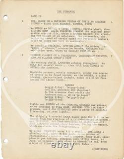 Tobe Hooper FUNHOUSE Original screenplay for the 1981 film 1980 #161659