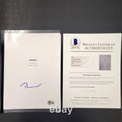 Tobey Maguire signed Spider-Man 2 Full Movie Script autograph A Beckett BAS LOA