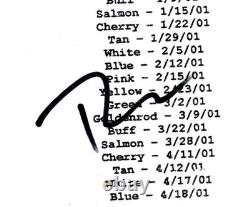 Tobey Maguire signed Spider-Man full movie script autograph Beckett BAS Tobey Maguire signed Spider-Man full movie script autograph Beckett BAS