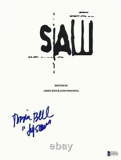 Tobin Bell Signed Autographed Saw'jigsaw' Full Movie Script Beckett Bas Coa