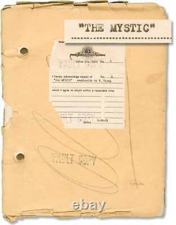 Tod Browning MYSTIC Original screenplay for the 1925 silent film #149842
