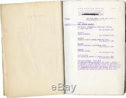 Tod Browning UNHOLY THREE Original screenplay for the 1925 silent film #137520