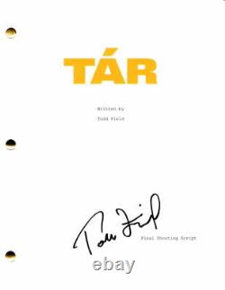 Todd Field Signed Autograph Tar Full Movie Script Starring Cate Blanchett Rare