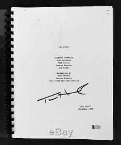 Tom Hanks Authentic Signed Toy Story Movie Script Autographed BAS #C19667
