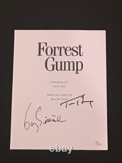 Tom Hanks Gary Sinise Signed Forrest Gump Full Movie Script Autographed