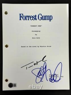 Tom Hanks & Sally Field signed Forrest Gump Movie Script autograph Beckett BAS Tom Hanks & Sally Field signed Forrest Gump Movie Script autograph Beckett BAS