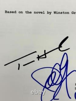 Tom Hanks & Sally Field signed Forrest Gump Movie Script autograph Beckett BAS