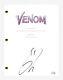 Tom Hardy Signed Autographed Venom Movie Script Transcript Acoa Coa