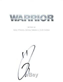 Tom Hardy Signed Autographed WARRIOR Full Movie Script COA