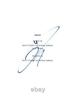 Tom Hardy Signed Autographed WARRIOR Full Movie Script COA AB