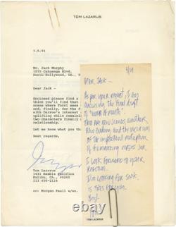 Tom Lazarus WORD OF MOUTH Original screenplay for the 1999 film #142242