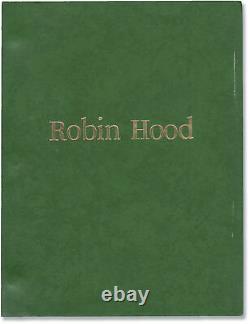 Tony Lazzarino ROBIN HOOD Original screenplay for an unproduced film #147419