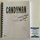 Tony Todd Autographed Candyman Complete Movie Script Signed Bas Coa