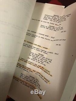 Total Recall 1990 Original Production Script (Gordon Smith, Film, Movie Prop)