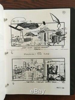 True Lies Arnold Schwarzenegger 1993 Original Movie Storyboards Script 300+ pgs