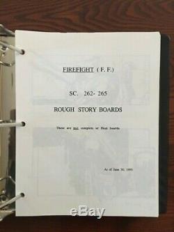 True Lies Arnold Schwarzenegger 1993 Original Movie Storyboards Script 300+ pgs