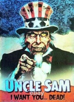UNCLE SAM / Larry Cohen 1996 Screenplay, Desert Storm vet Slasher Horror Film