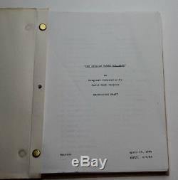 UNFORGIVEN / David Webb Peoples, Rare Working Title 1985 Movie Script Screenplay