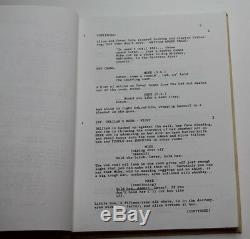UNFORGIVEN / David Webb Peoples, Rare Working Title 1985 Movie Script Screenplay