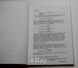 UNFORGIVEN / David Webb Peoples, Rare Working Title 1985 Movie Script Screenplay