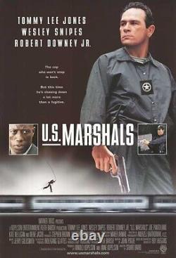 U. S. MARSHALS / John Pogue 1997 Screenplay, Tommy Lee Jones & Wesley Snipes film