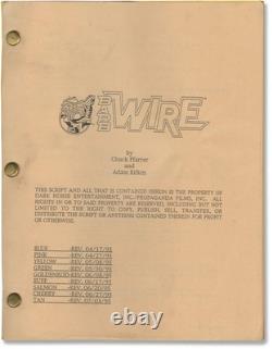 Udo Kier Pamela Anderson BARB WIRE BARBWIRE Original screenplay for the #166024