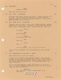 Udo Kier Pamela Anderson BARB WIRE BARBWIRE Original screenplay for the #166024