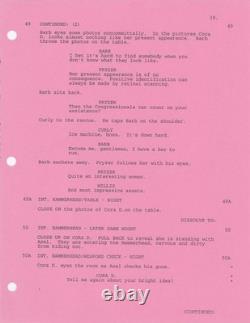 Udo Kier Pamela Anderson BARB WIRE BARBWIRE Original screenplay for the #166024