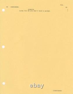 Udo Kier Pamela Anderson BARB WIRE BARBWIRE Original screenplay for the #166024