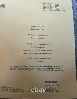 Under Siege 2 Dark Territory Movie Screenplay Script Steven Seagal