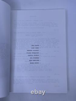 Uprising Hubert Cornfield Unproduced Movie Screenplay 1970's Vintage RARE