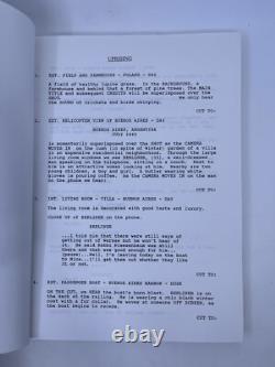 Uprising Hubert Cornfield Unproduced Movie Screenplay 1970's Vintage RARE