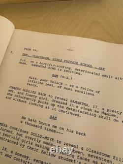 VALLEY GIRLS Original Screenplay Script (1982) became Film The Vals WGA