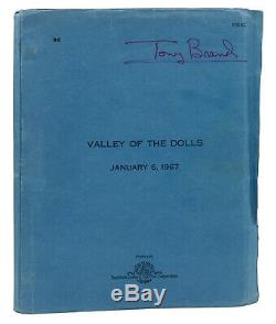 VALLEY OF THE DOLLS Original Script Film 1967 Dorothy Kingsley Sharon Tate