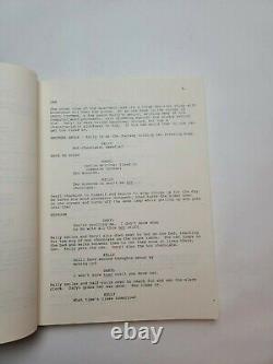 VERBATIM / Bob Brody 1989 Unproduced Movie Script Screenplay