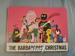 VERY RARE! ENGLISH LANGUAGE BARBAPAPA BOOK BARBAPAPA'S CHRISTMAS Hardback