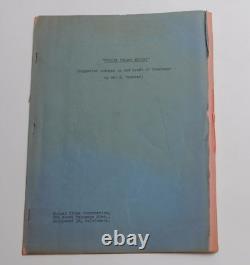 VIRGIN ISLAND MUTINY / Hal E. Chester 1951 Unproduced Screenplay, Film Noir