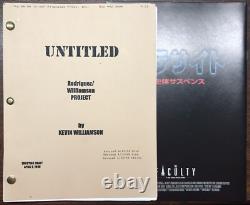 VTG 90s THE FACULTY FILM SCRIPT Jordana Brewster Clea DuVall Elijah Wood
